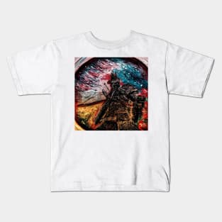 samurai wind Kids T-Shirt